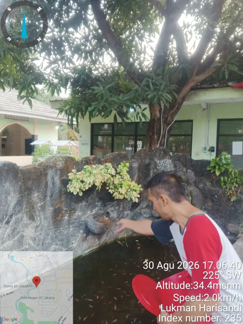 Lahan Urban Farming SMKN 59 Jakarta - Gambar 217