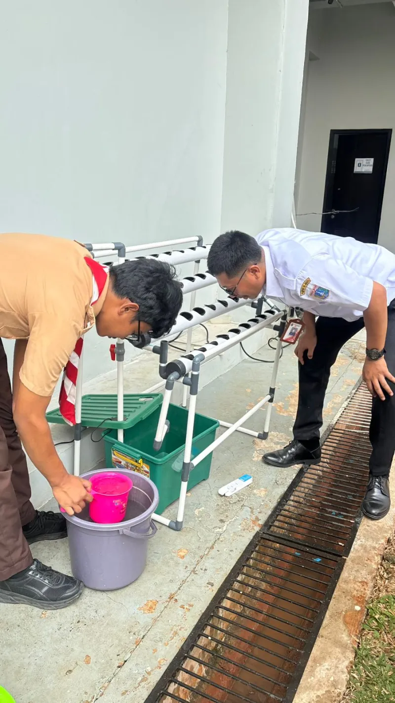 Lahan Urban Farming SMAN 116 Jakarta - Gambar 127
