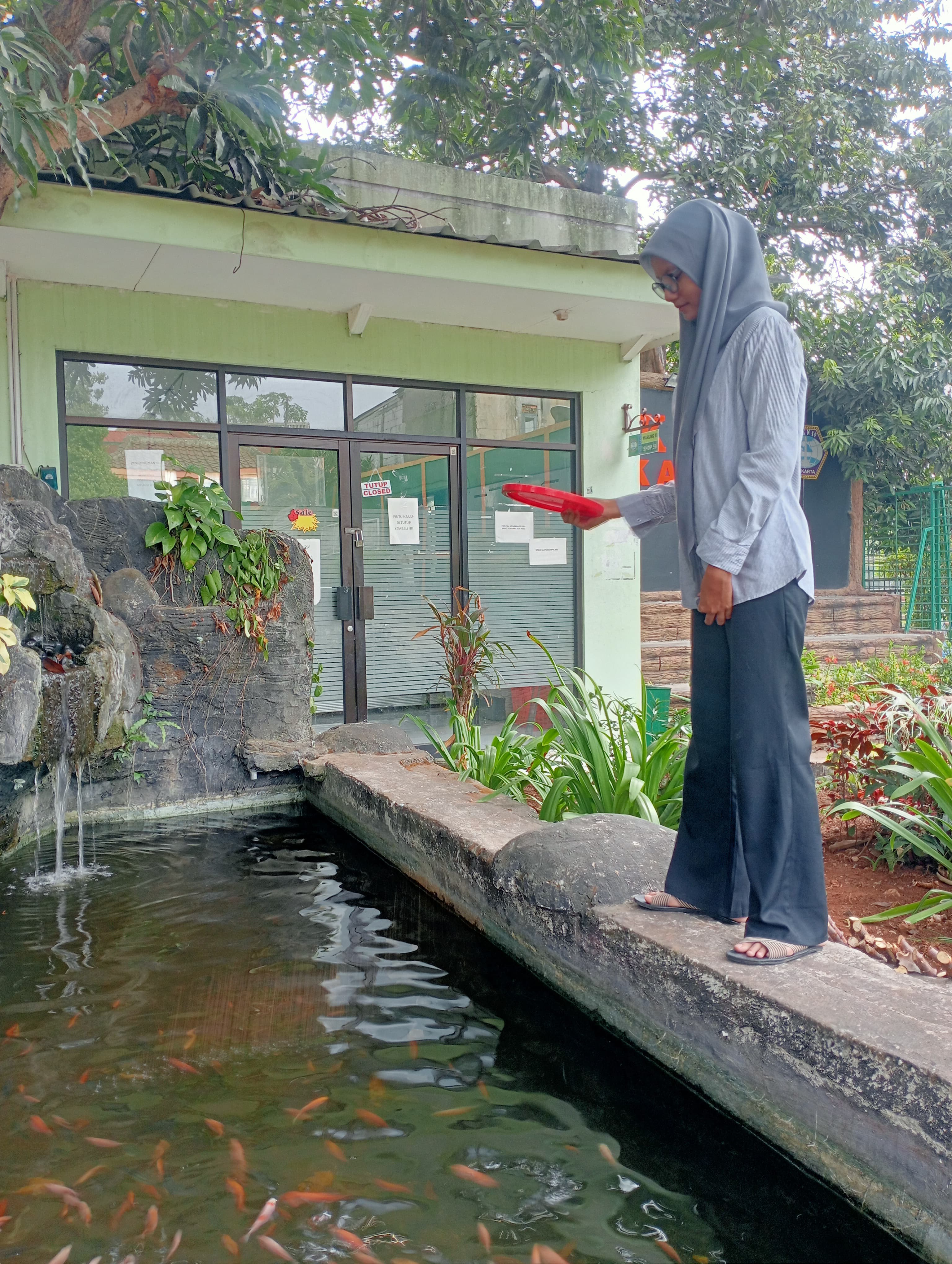 Lahan Urban Farming SMKN 59 Jakarta - Gambar 156