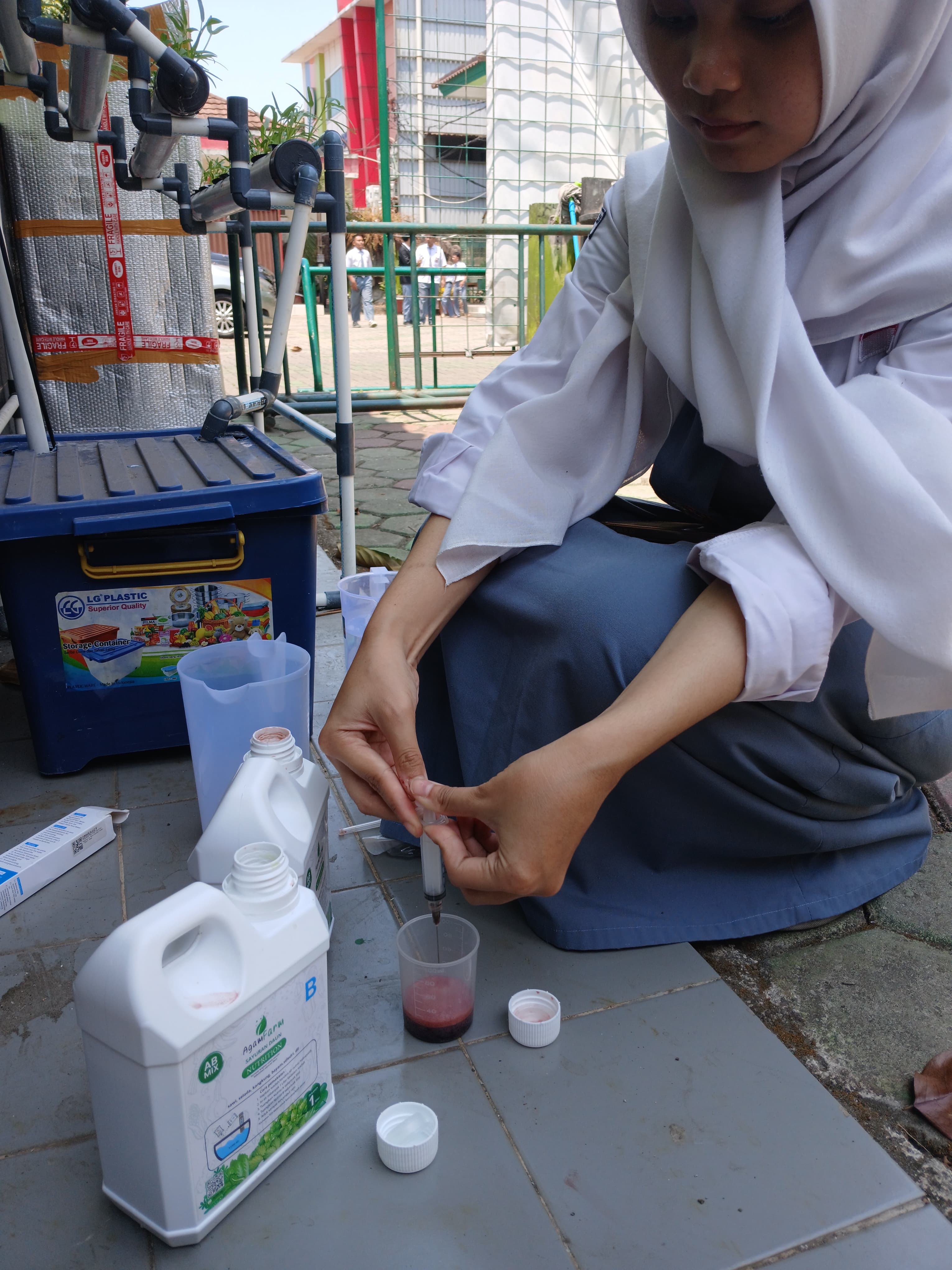 Lahan Urban Farming SMKN 20 Jakarta - Gambar 80