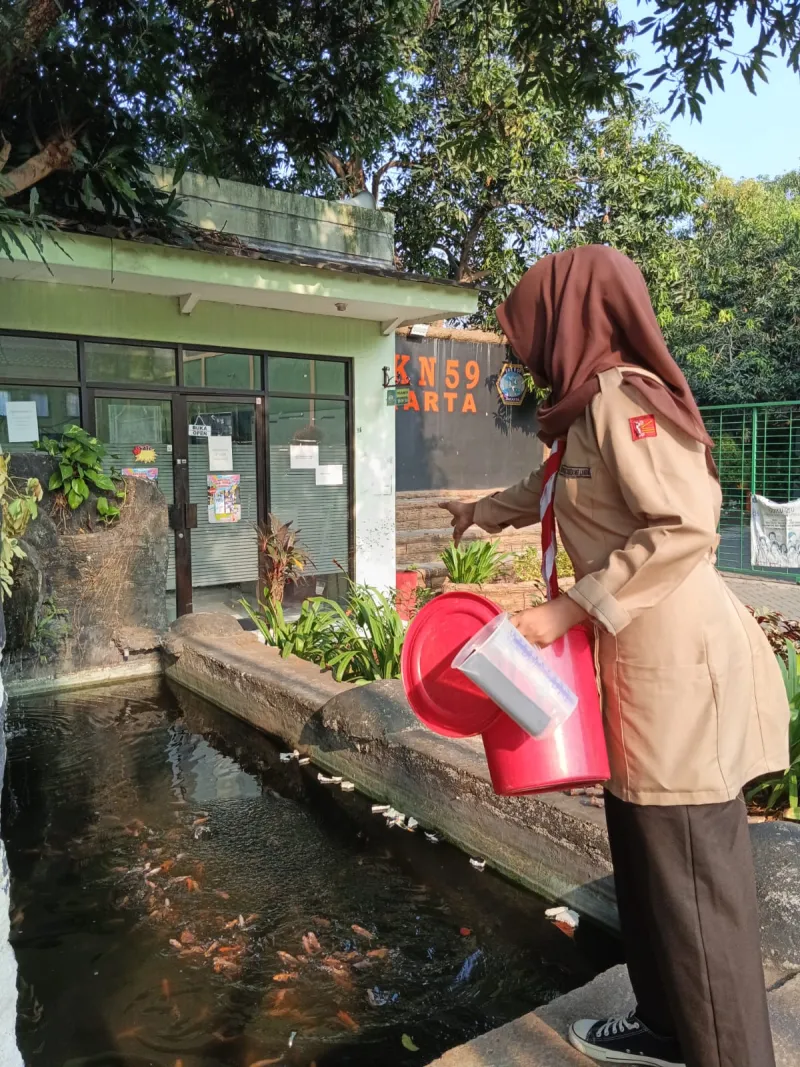 Lahan Urban Farming SMKN 59 Jakarta - Gambar 70