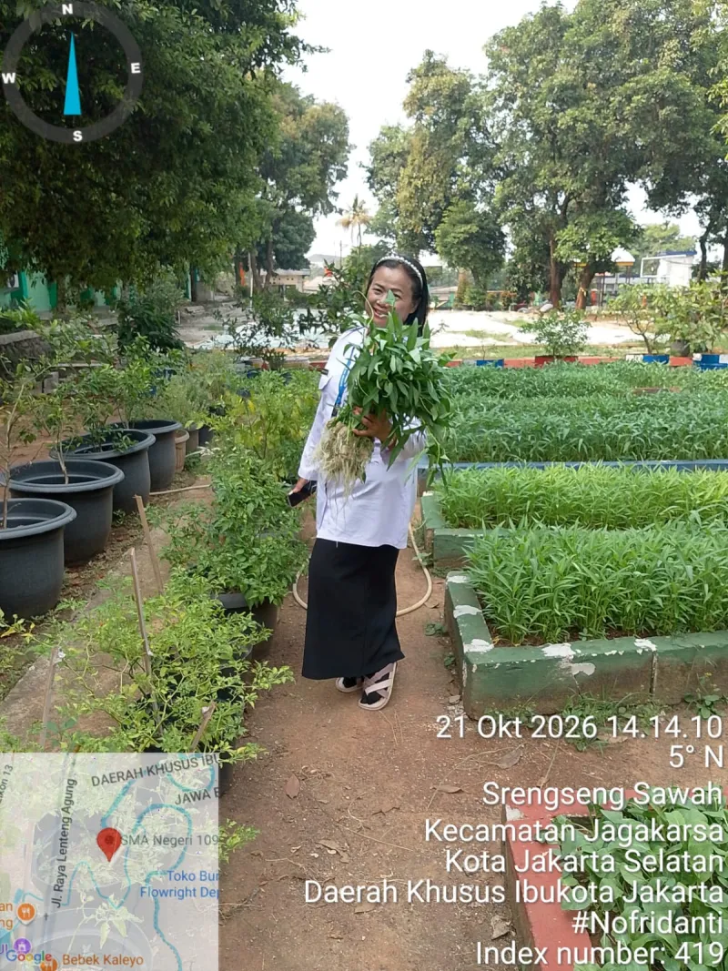 Lahan Urban Farming SMAN 109 Jakarta - Gambar 18