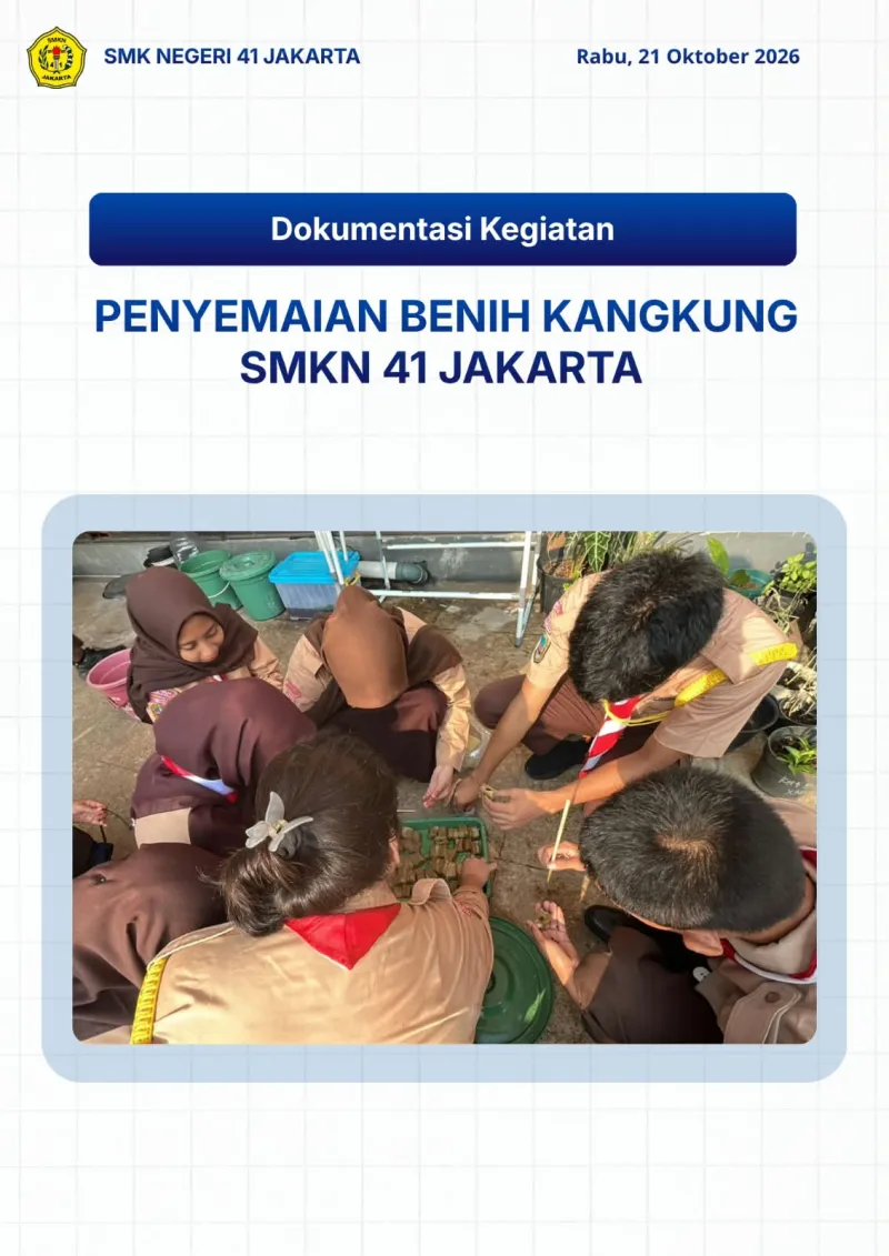 Lahan Urban Farming SMKN 41 Jakarta - Gambar 7