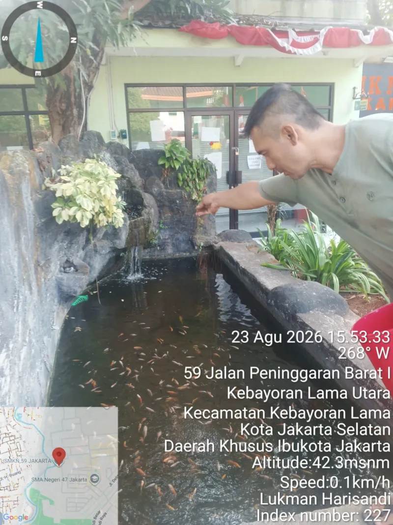 Lahan Urban Farming SMKN 59 Jakarta - Gambar 242