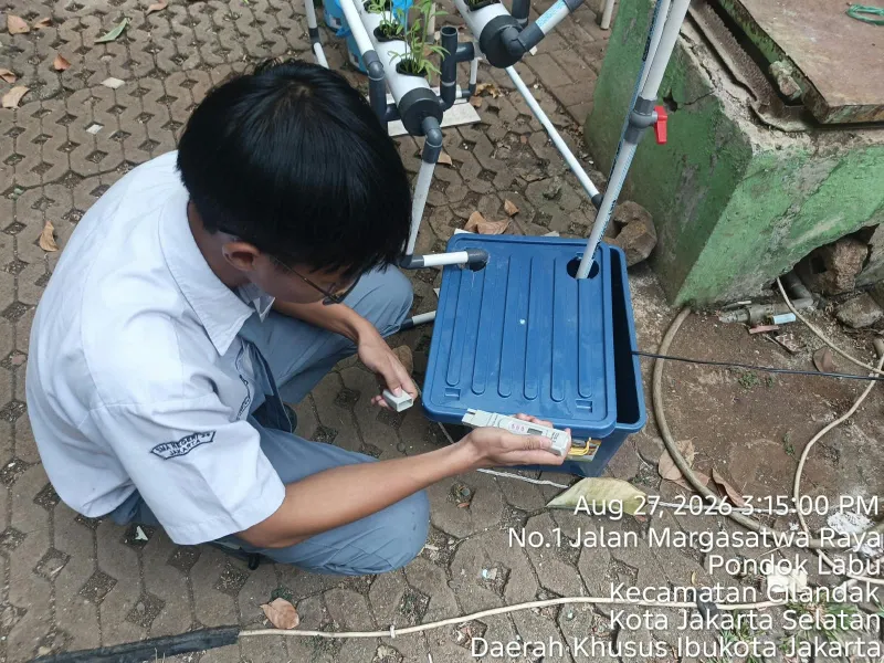 Lahan Urban Farming SMAN 34 Jakarta - Gambar 78